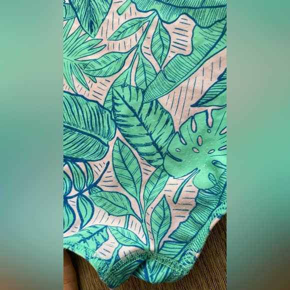 Cat and Jack One Piece Swimsuit, Tropical Print in 2T - Picture 6 of 7